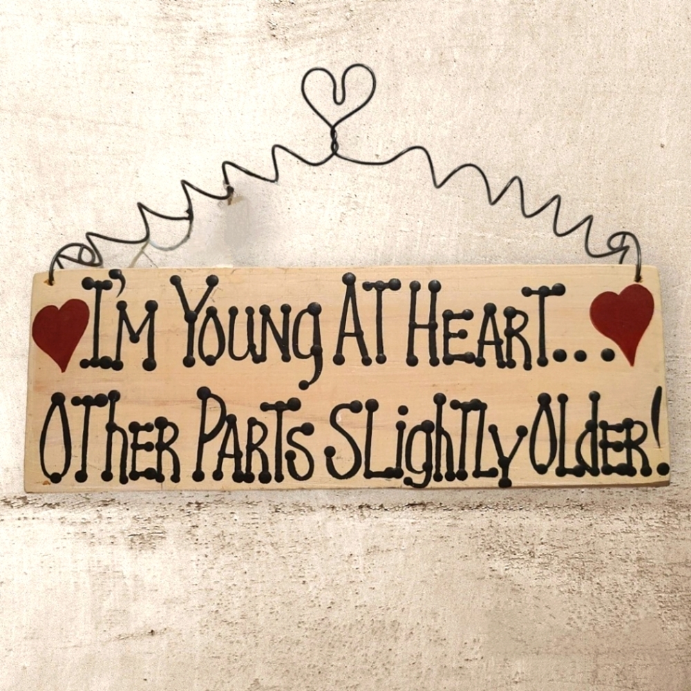 FUNNY HUMOROUS WALL WOODEN SIGN